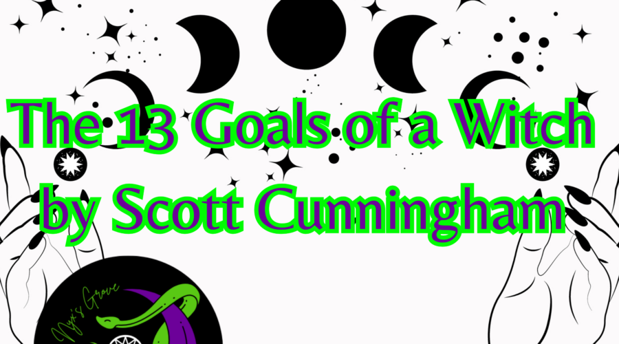 The 13 Goals of a Witch by Scott Cunningham